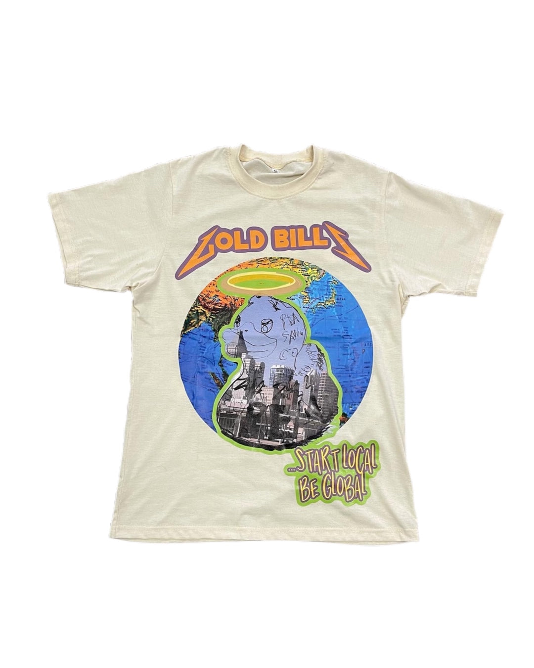 Goldbills “Duck the World” T shirt