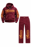 “Gems N Butter” Sweatsuit (Burgundy)
